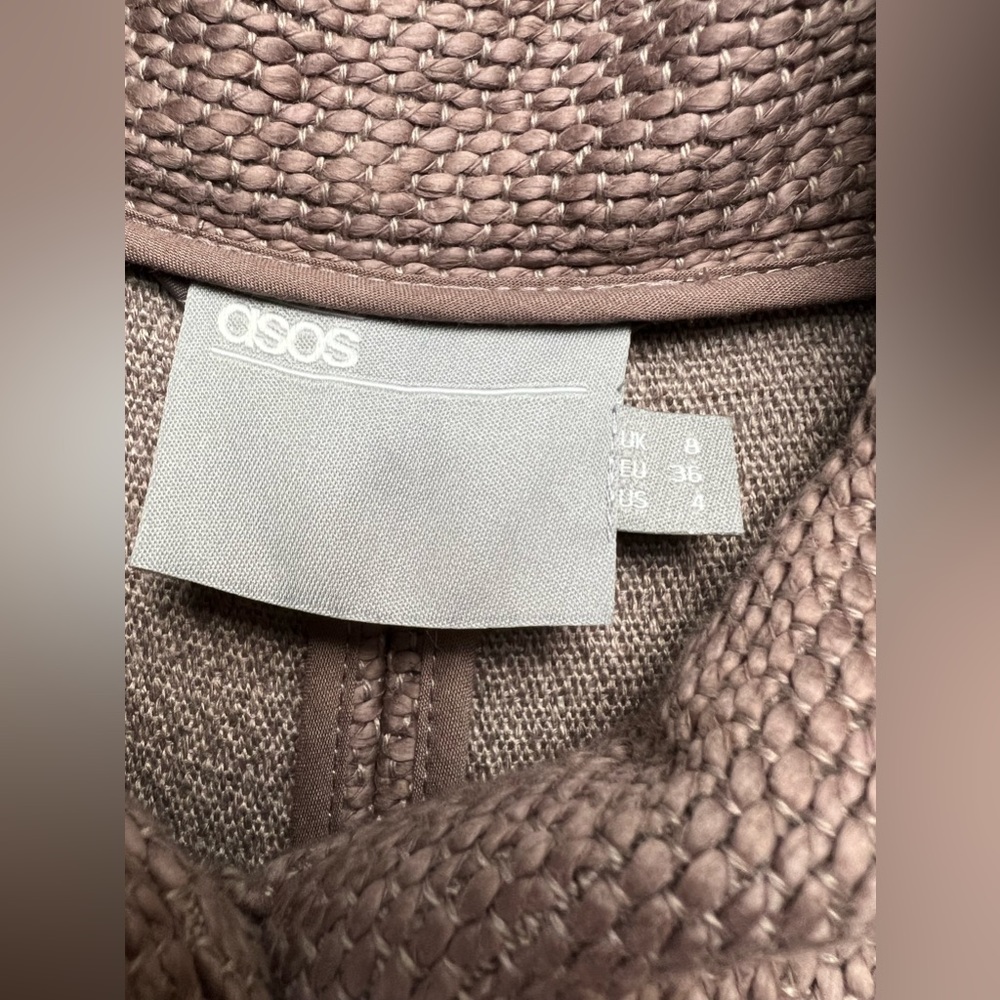 ASOS Textured Coat - Picture 8 of 9